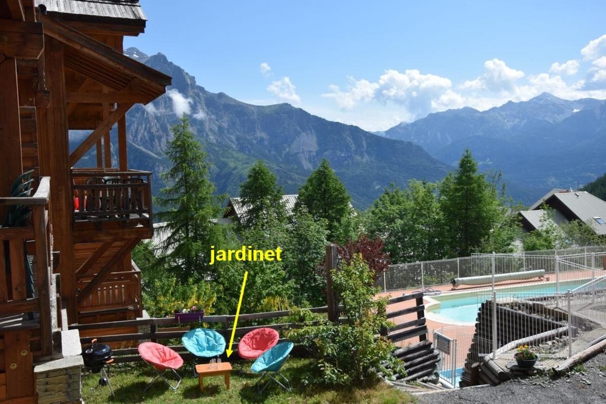 Les Petits Eterlous Appartement T3 36M2 A Puy St Vincent 1800 Alpes Du Sud 6 Personnes Parking Prive Couvert 布伊·圣文森特 外观 照片